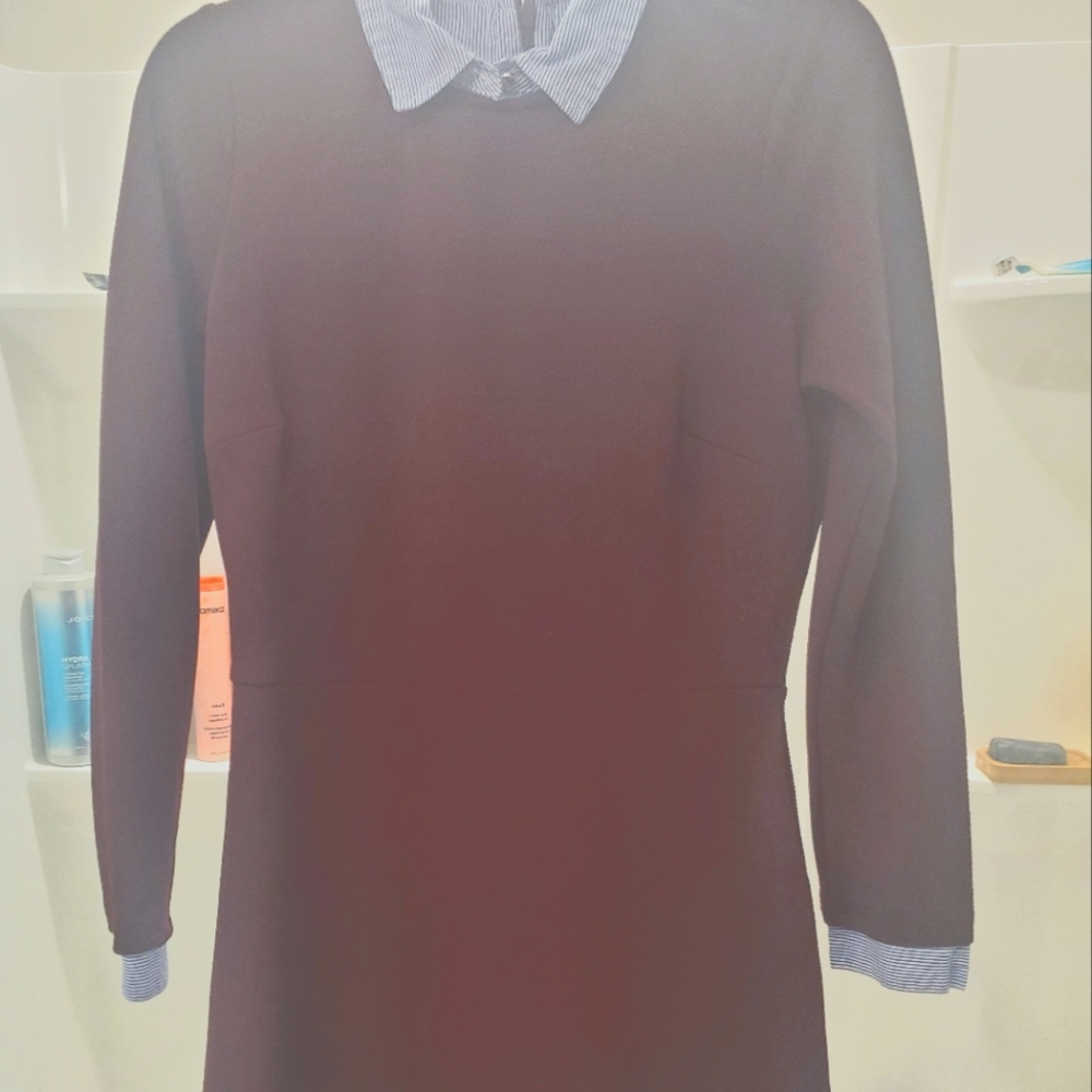 Izod dress, dressy, small, built in collar